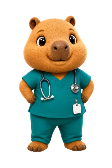 Remy, the NurseReflex mascot